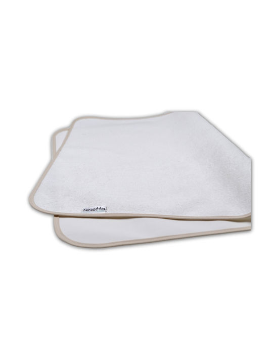 Ninetta Bebe Waterproof Changing Pad White 45x60cm.