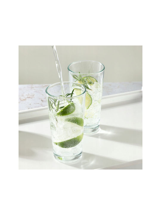 Kadax Set de pahare pentru apa din Sticlă 340ml 8buc
