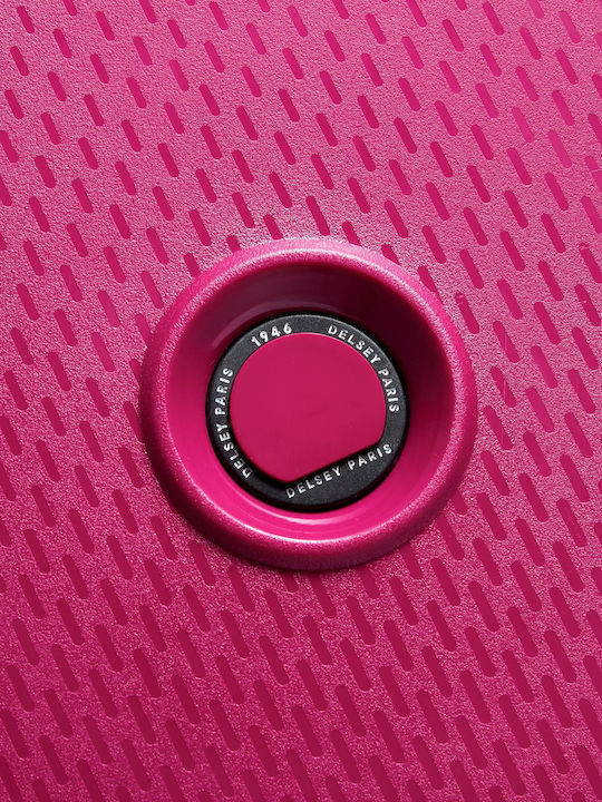 Delsey Belmont Plus Μεγάλη Βαλίτσα Ταξιδίου Σκληρή Rasberry με 4 Ρόδες Ύψους 70.5εκ.