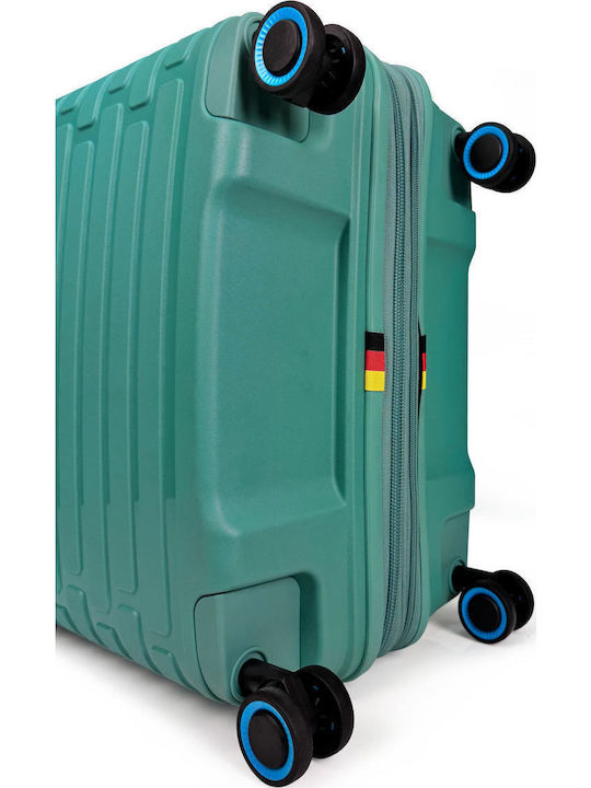 Bg Berlin Expandable Μεσαία Βαλίτσα Ταξιδίου Σκληρή Soda Green με 4 Ρόδες Ύψους 66εκ.