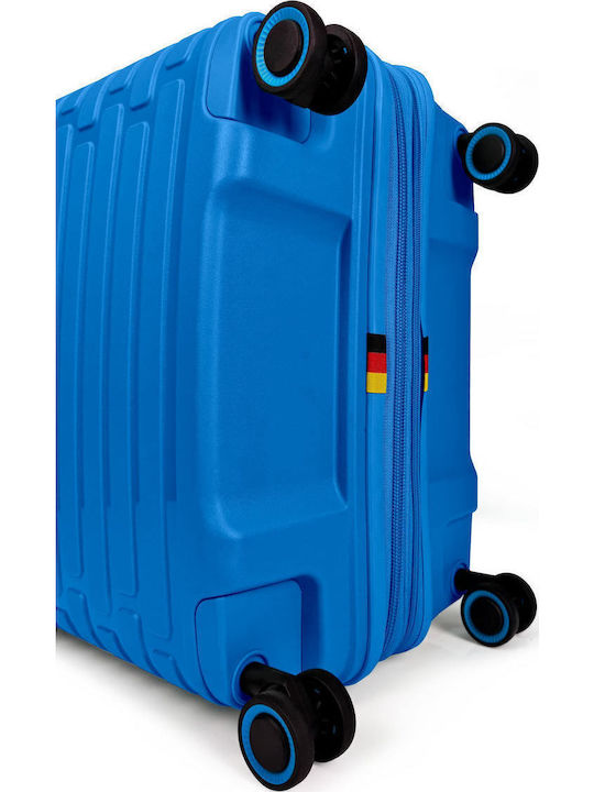 Bg Berlin Expandable Μεσαία Βαλίτσα Ταξιδίου Σκληρή Soda Blue με 4 Ρόδες Ύψους 66εκ.