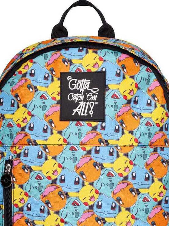 Difuzed School Backpack for Junior High-High School Multicolour 30 x 14 x 41cm