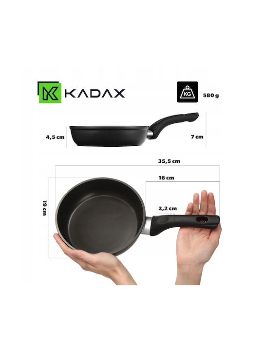 Kadax Pan made of Aluminum with Non-Stick Coating 18cm