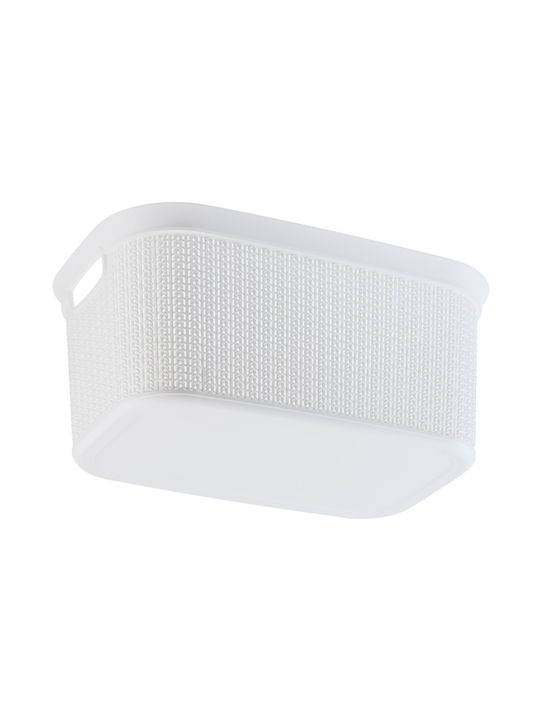Kadax Coș De Rufe Din Plastic 27lt Alb