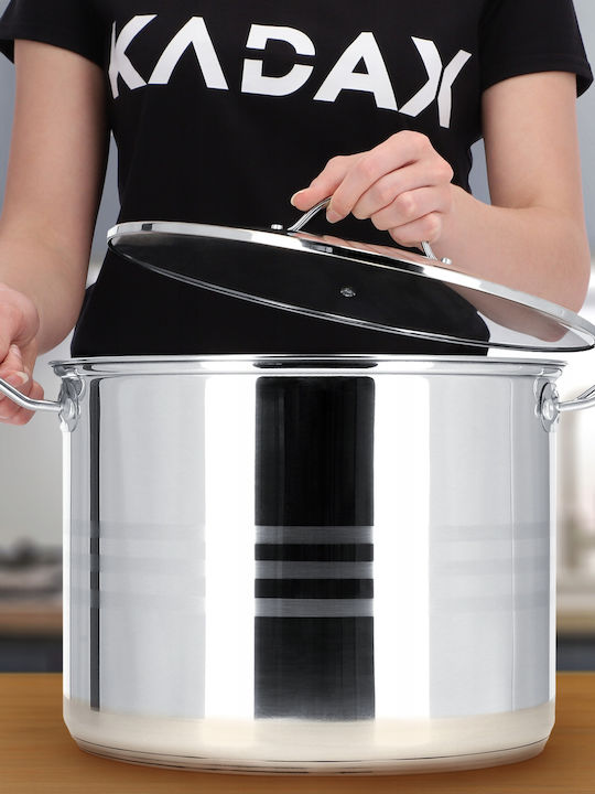 Kadax Stainless Steel Marmite Pot 16lt / 30cm