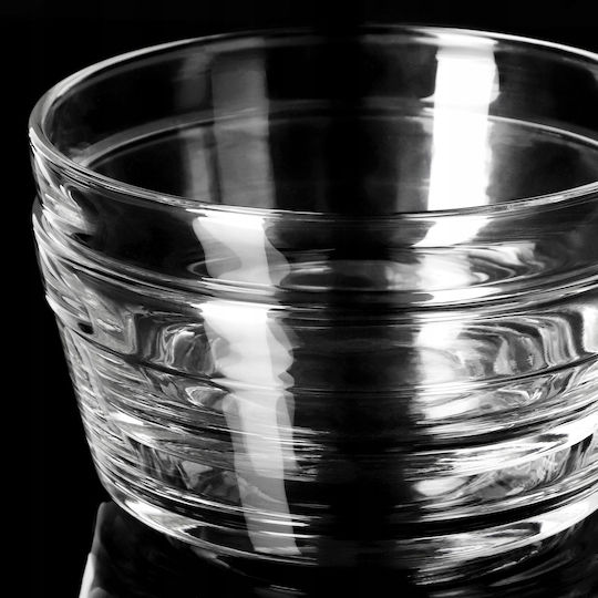 Kadax Salatschüssel Glas Transparent 14x14cm 1Stück