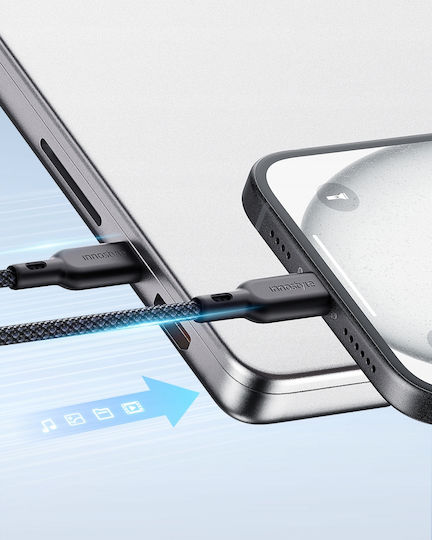 Innostyle USB 2.0 Кабел USB-C Мъжки - USB-C 240W Захранване PD Син 2м ICC240BB