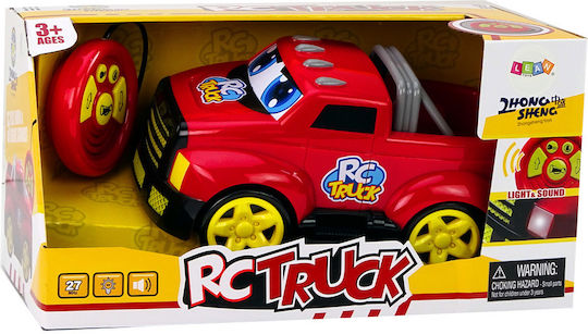 Cartoon Remote Controlled Car Lights Sounds Red