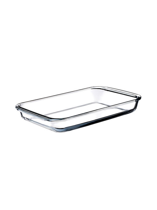 Kadax Ορθογώνιο Πυρίμαχο Σκεύος Γυάλινο 39x23cm
