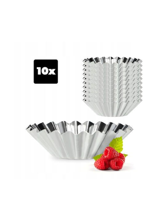 Kadax Φόρμα Ζαχαροπλαστικής για Cupcakes/Muffins 10τμχ