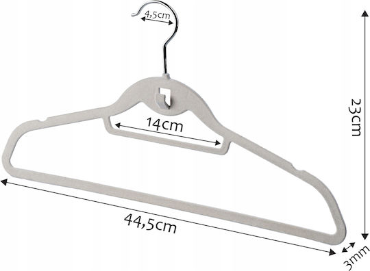 Kadax Kleiderbügel Gray 119259 5Stück