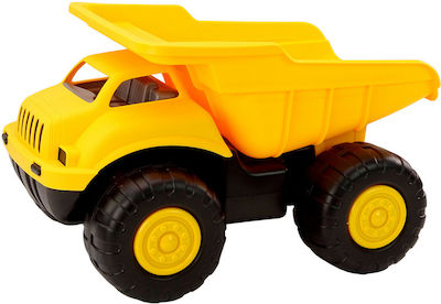 Yellow Dump Truck Construction Vehicle Trailer Large Auto