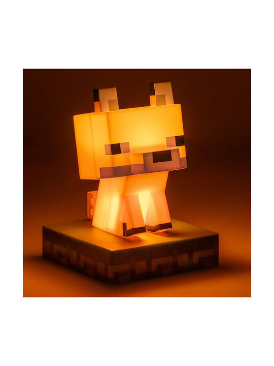 Paladone Детско Декоративно Осветление Fox Icon Light Оранжев