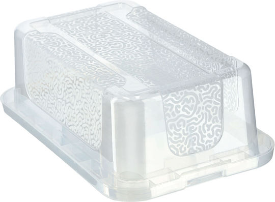Kadax Plastic Cutie de Depozitare cu Capac Transparent 4.5lt 1buc