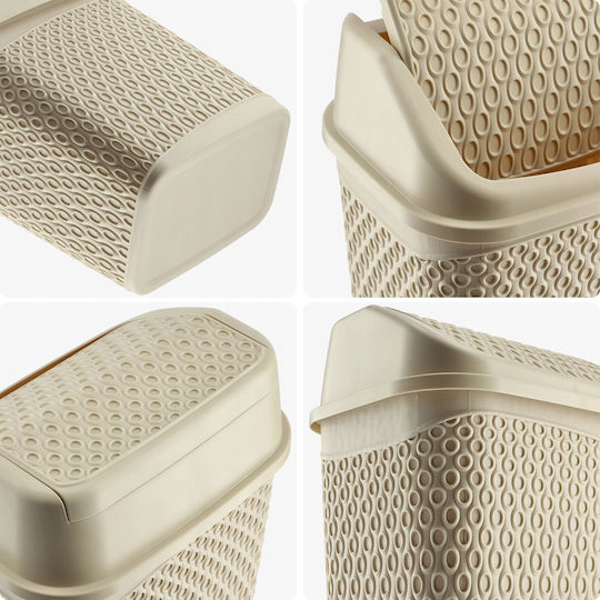 Kadax Plastic Perie de toaletă 6.2lt Bej