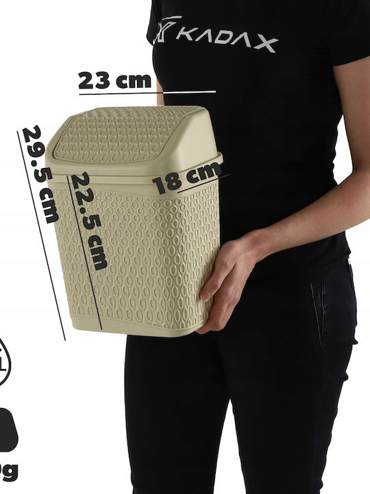 Kadax Plastic Perie de toaletă 6.2lt Bej