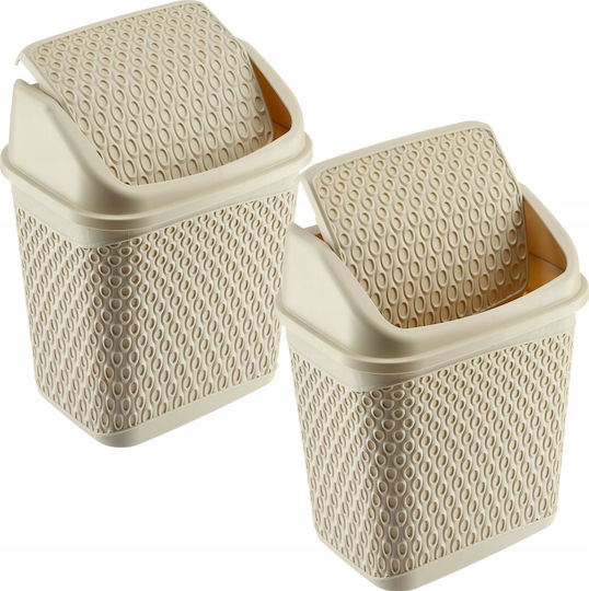 Kadax Plastic Perie de toaletă 6.2lt Bej