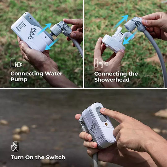 Flextail Max Electric Car Shower for Camping