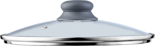 Kadax Καπάκι για Τηγάνι και Κατσαρόλα Γυάλινο 24cm 143108