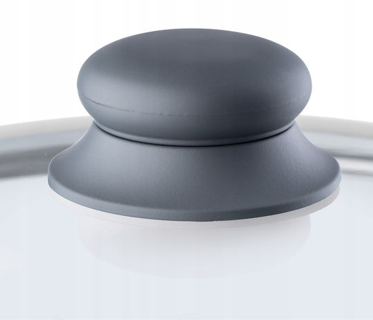 Kadax Καπάκι για Τηγάνι και Κατσαρόλα Γυάλινο 24cm 143108
