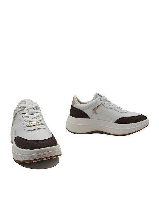 D Spherica Γυναικεία Ανατομικά Chunky Sneakers Λευκά