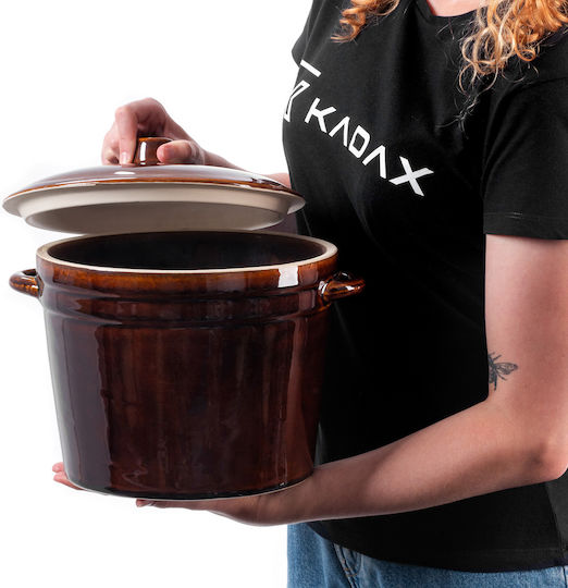 Kadax Dutch Oven Round Ceramic 6lt 1pcs