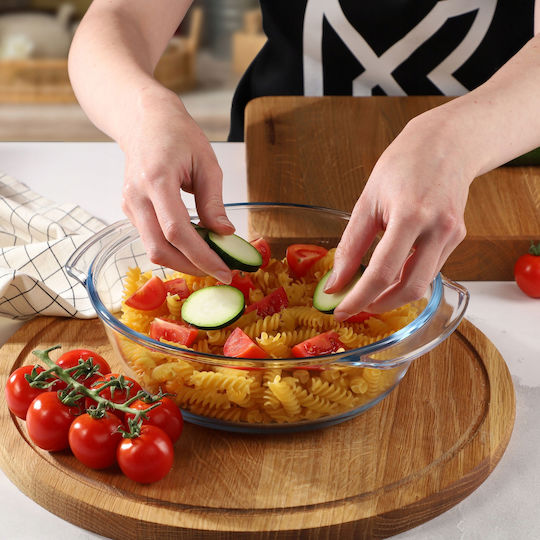 Kadax Dutch Oven Round Glass 2.4lt 1pcs