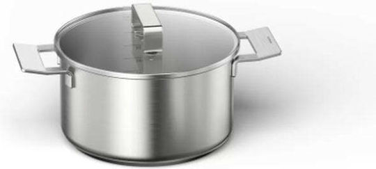 Bosch Cookware Set Made of Stainless Steel Silver with Non-Stick Coating 4 Pieces