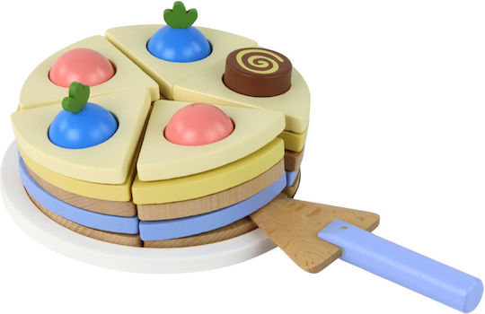 Wooden Cake Slice Puzzle 8 Pieces