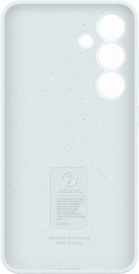 Samsung Silicone Cover Back Cover Silicone Set with Glass White (Galaxy S24)