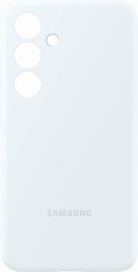 Samsung Silicone Cover Back Cover Silicone Set with Glass White (Galaxy S24)