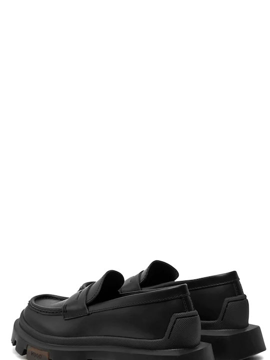 Hugo Women's Loafers in Black Color