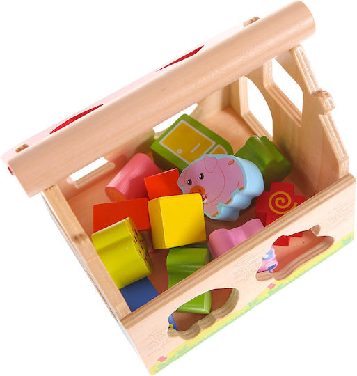 Ecotoys Formensortierspiel aus Holz für 12++ Monate