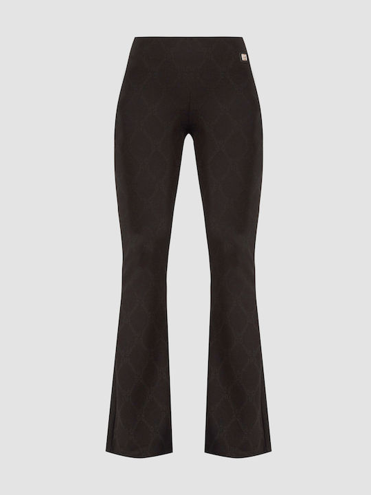 Hugo Boss Women's Fabric Trousers in Slim Fit Black