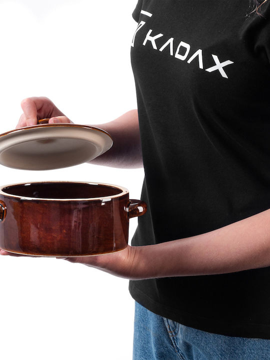 Kadax Oală Ovală Ceramică 1lt 1buc