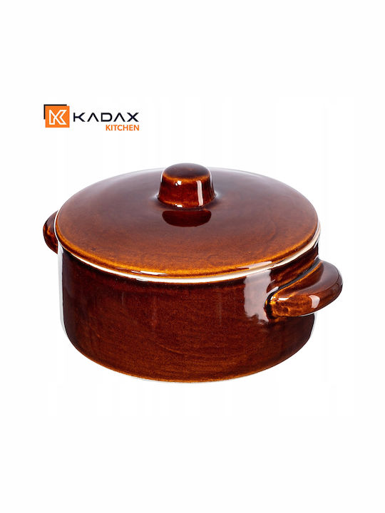 Kadax Oală Ovală Ceramică 1lt 1buc