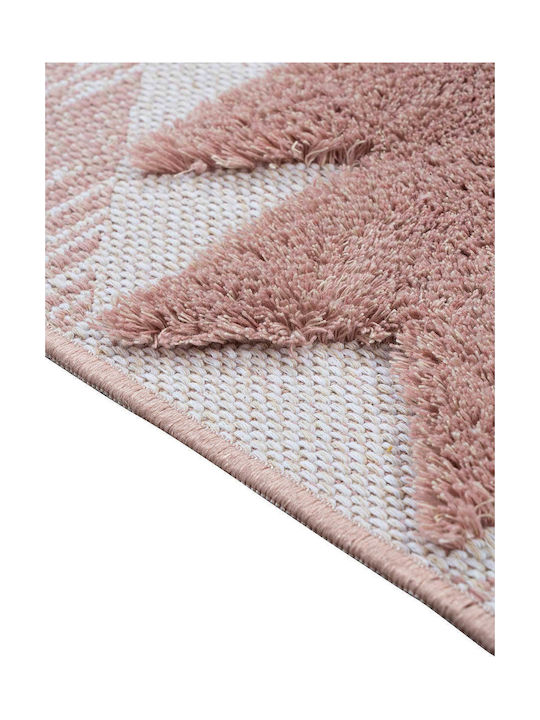 Madi Tribe Rug Rectangular Pink