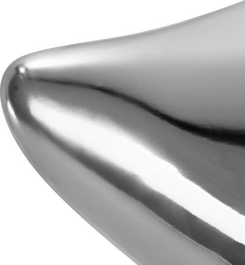 Activeshop Wheeled Stool Silver