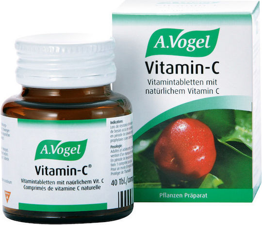 Vogel Vitamin-C Vitamin for Immune System Boost, Skin & Antioxidant Action 40 tabs