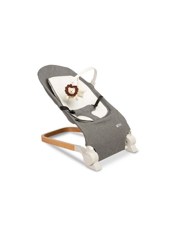 Caretero Manual Baby Relax Lounger Gray