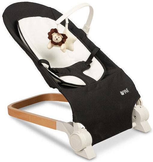 Caretero Manual Relax pentru Bebeluși Lounger Negru