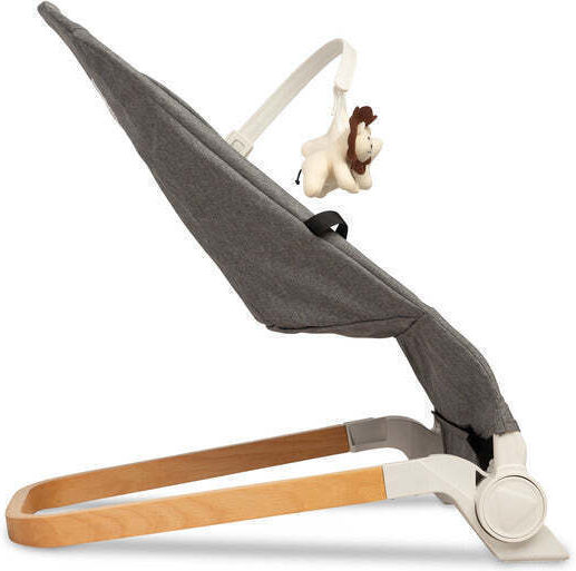 Caretero Χειροκίνητο Relax Μωρού Lounger Γκρι