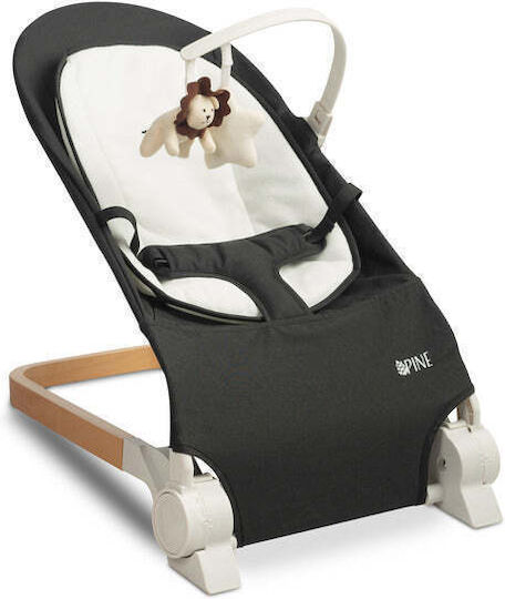 Caretero Manual Relax pentru Bebeluși Lounger Negru