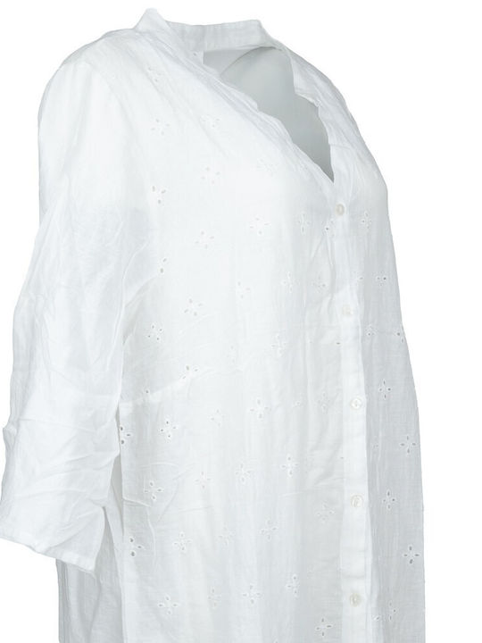 Kaftan-Shirt Design Fantazy 559110 White White