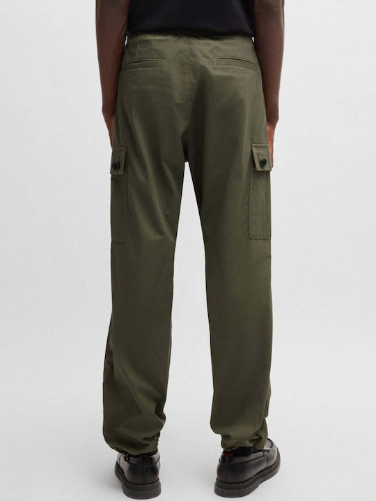 Hugo Boss Men's Trousers Cargo Khaki