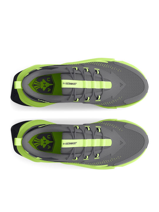 Scramjet 6 Al Kids Sports Shoes Running with Laces Gray