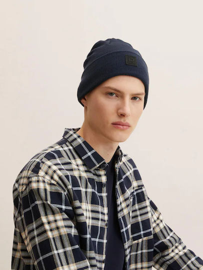 Beanie Masculin Căciulă Tricotat în culoarea Albastru