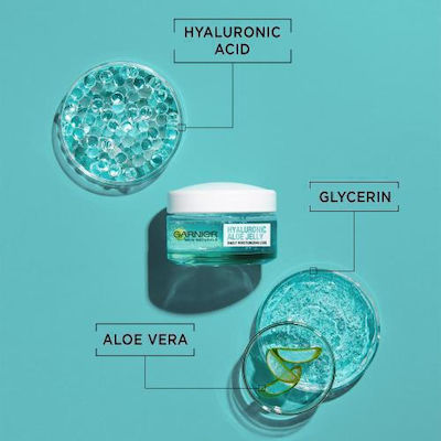 Garnier Hyaluronic Aloe Jelly Ενυδατική Κρέμα Προσώπου Ημέρας με Υαλουρονικό Οξύ & Aloe Vera 50ml