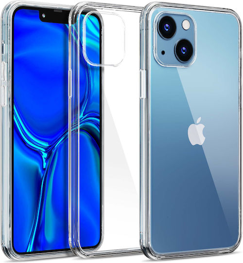 3MK Clear Back Cover Σιλικόνης / Πλαστικό / Tempered Glass 1.2mm Διάφανο (iPhone 13)