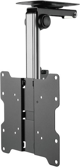 Cabletech LPA63-446 Βάση Τηλεόρασης Οροφής έως 37" και 20kg